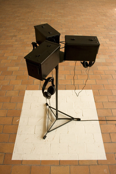 Passinf Pi-Romas audio installation by Arjan Vanmeenen